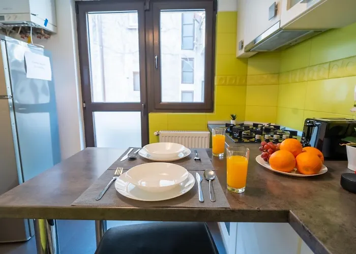 Cozy & Spacious Flat Near Victoriei Square 公寓 布加勒斯特